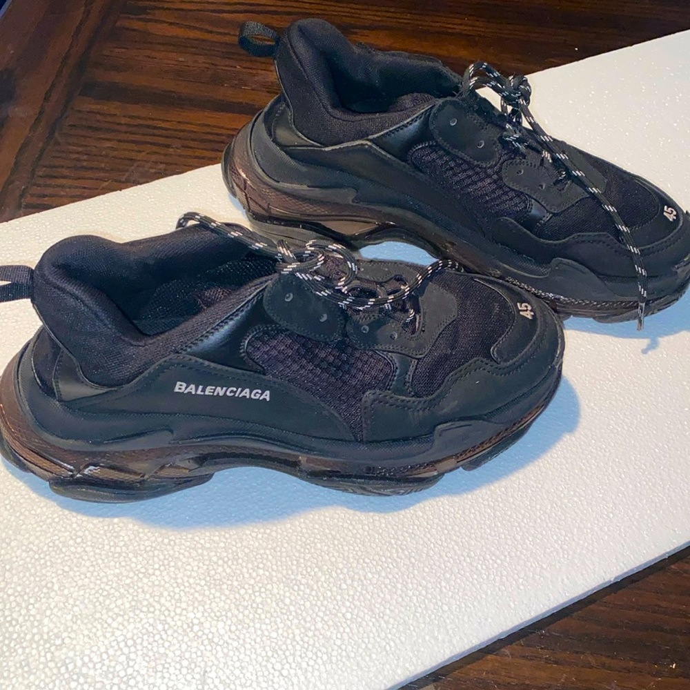 Black Balenciaga Triple S